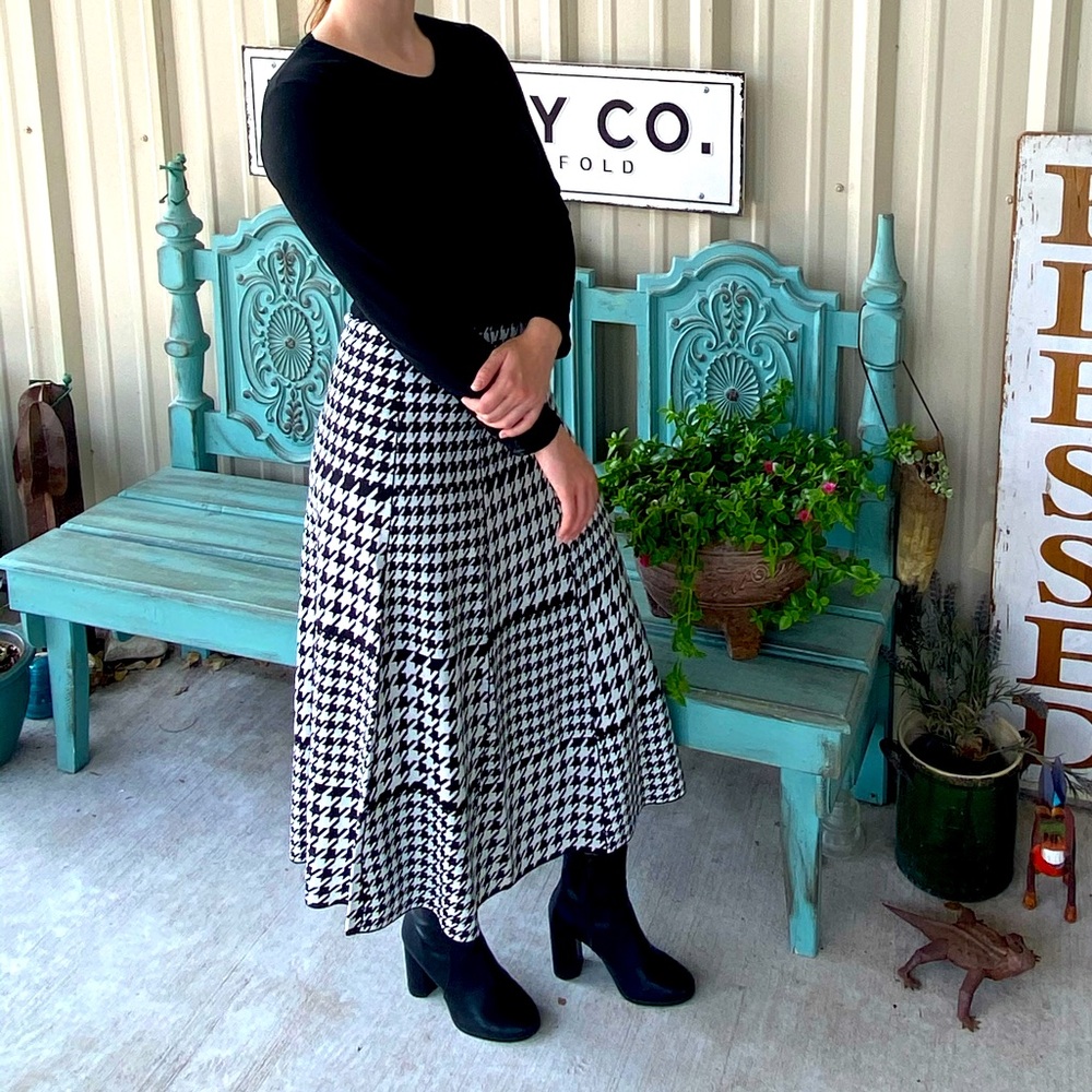SHEIN A-line sweater skirt